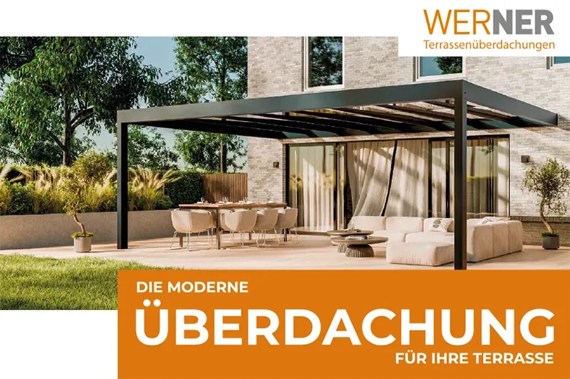 Eine Terrassenüberdachung vom Marktführer kaufen
