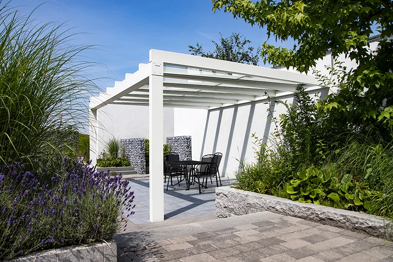 Überdachung für Terrasse modern, zeitlos kaufen